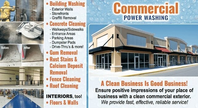 Commerical Pressure Washing