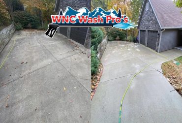 Concrete Pressure Washing in Leicester, NC