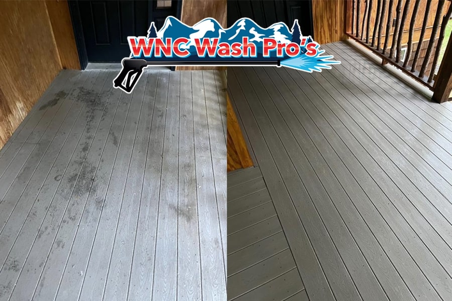 Deck Cleaning In Weaverville, NC