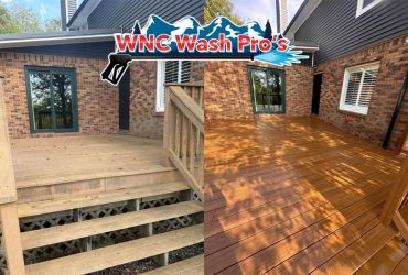 Deck Cleaning In Asheville, NC