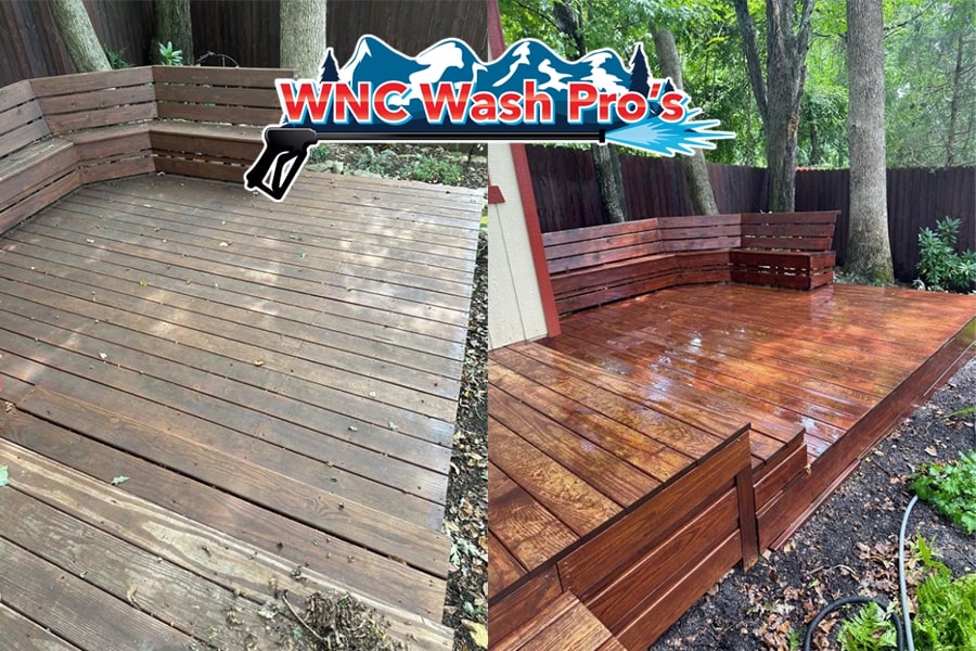 Deck Cleaning In Asheville, NC