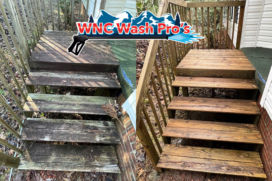 Deck Cleaning In Flat Rock, NC