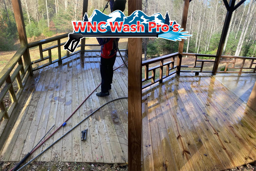 Deck Cleaning In Valley Hill, NC