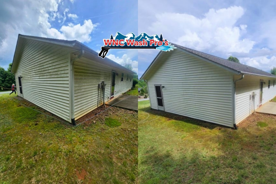 House Washing in Leicester, NC