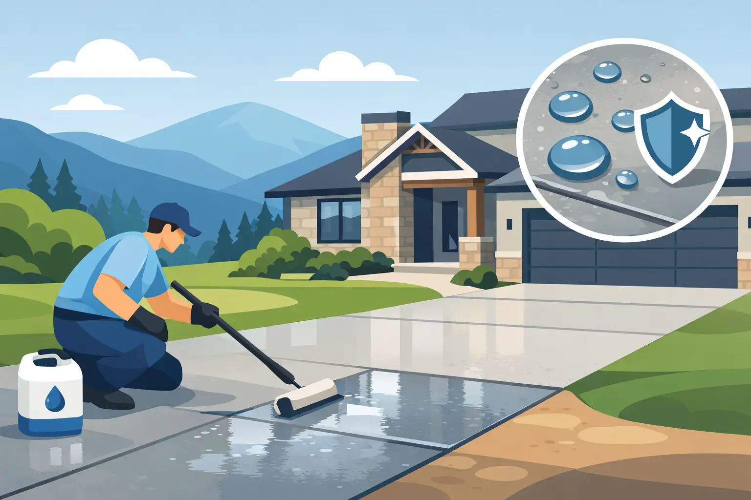 Concrete Sealing Asheville Homes Can Rely On
