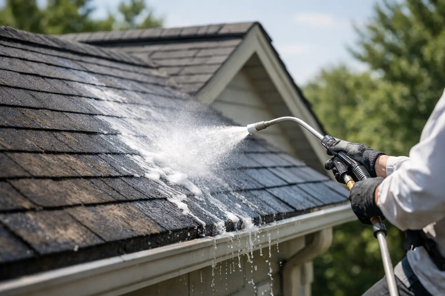Does Soft Washing Damage Roofs? The Safe Answer