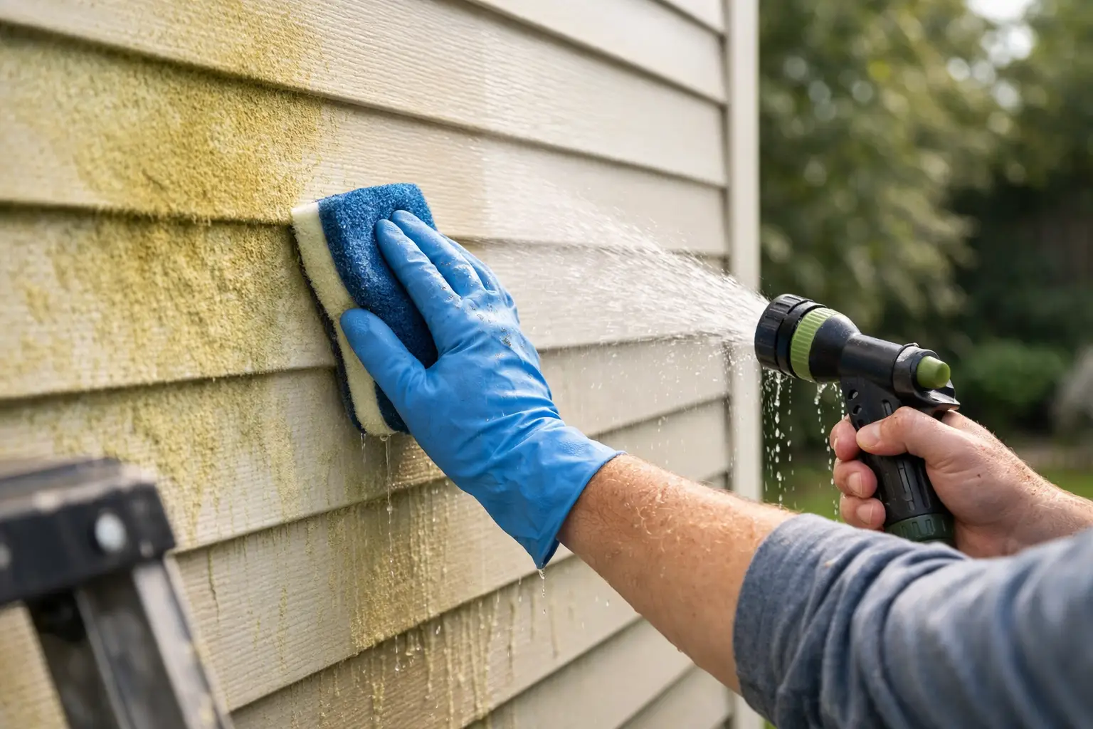 How to Clean Pollen Off Siding Without Damage