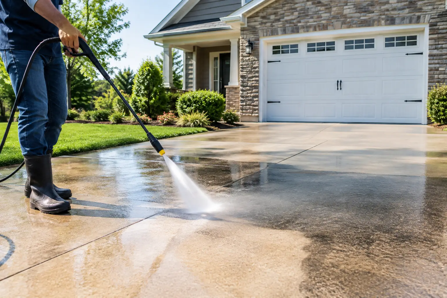 12 Driveway Cleaning Tips for Safer, Better Curb Appeal