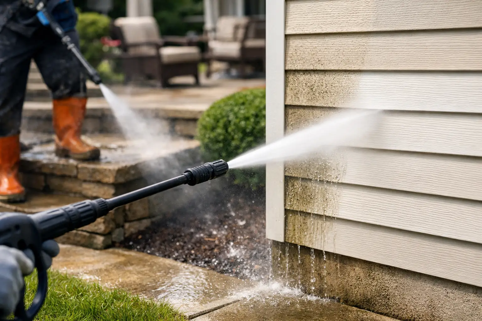 Pressure Washing: Safe Cleaning for Your Home