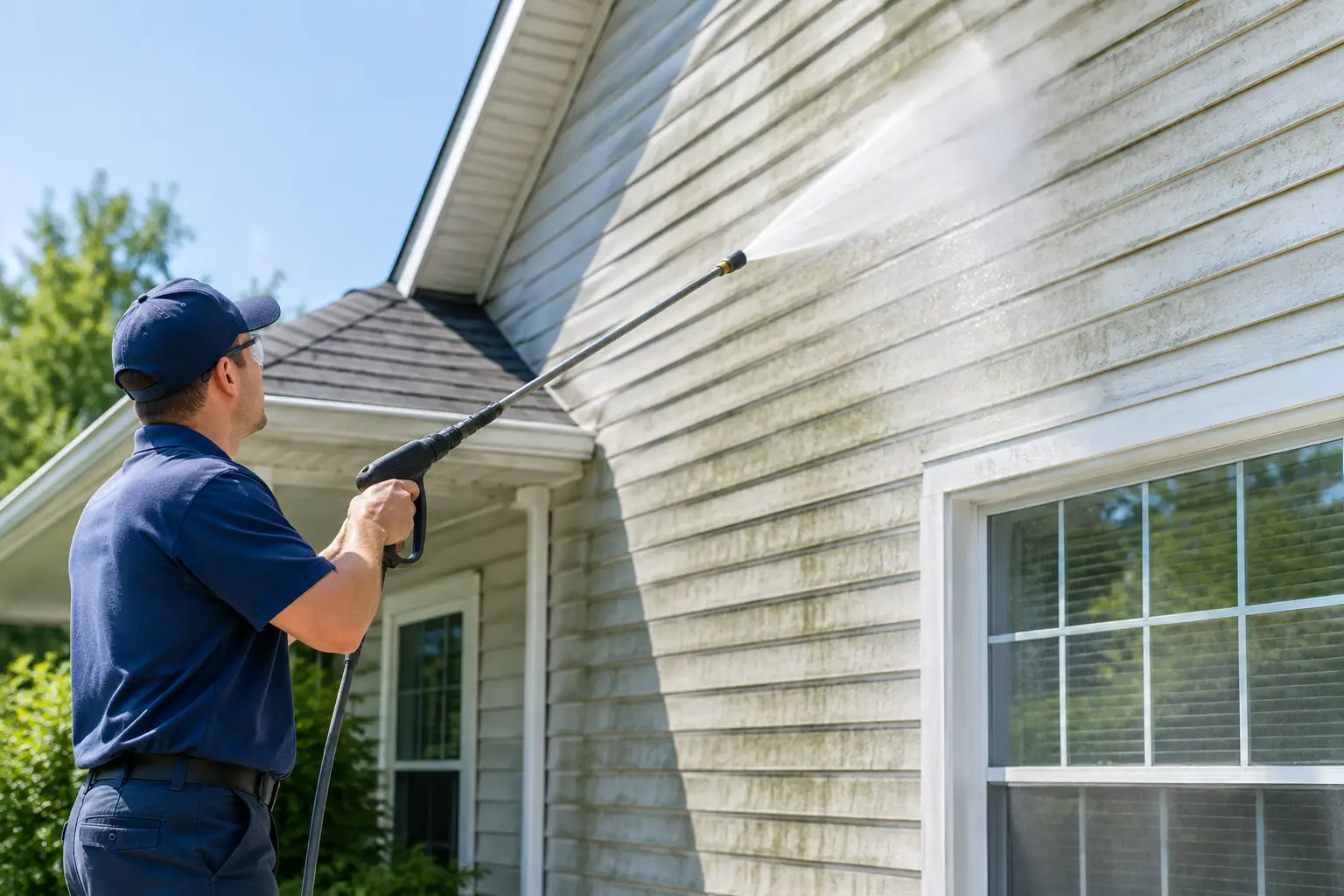 Soft Washing for a Cleaner, Safer Exterior