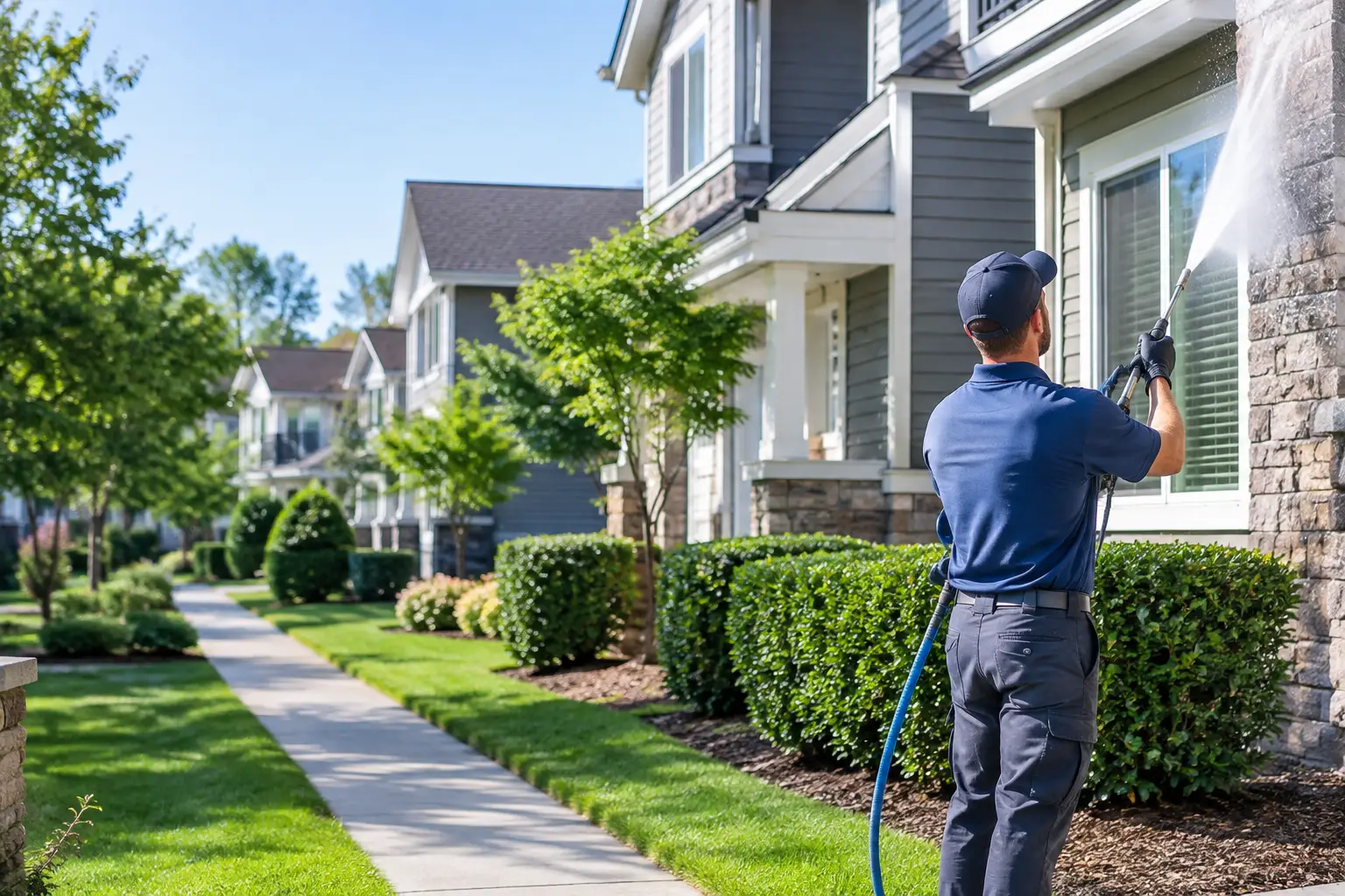 Exterior Cleaning for HOA Communities That Lasts