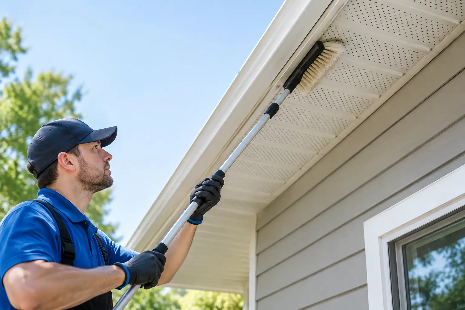 How to Clean Soffits Without Damaging Your Home