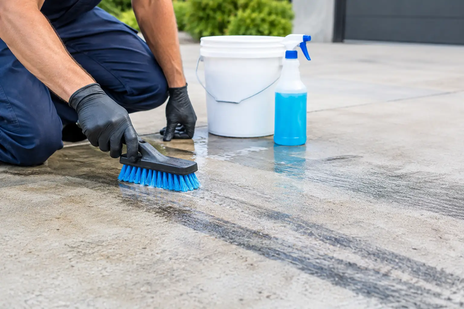 How to Remove Tire Marks Concrete Safely