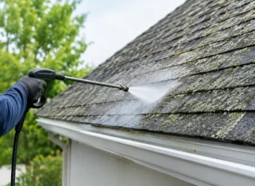 Lichen Removal Methods That Protect Your Home