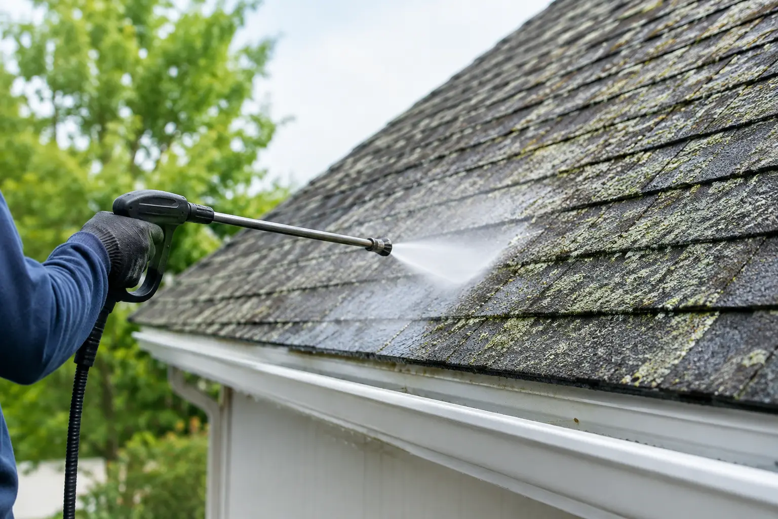 Lichen Removal Methods That Protect Your Home